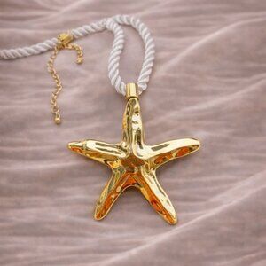 Starfish Gold Summer Necklace